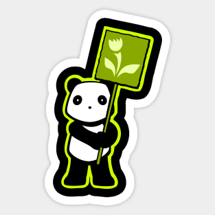 Politics Panda - Environment Sticker